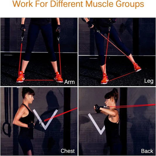 Beginner Fitness Equipment, Exercise Rubber Bands, Lightweight Resistance Bands, Fitness Training, Portable Elastic Bands